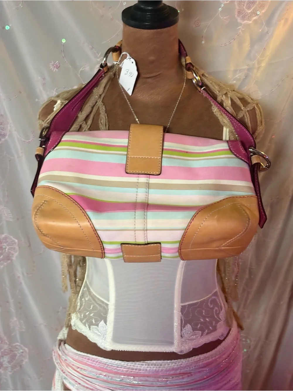 coach soho Pink and Orange Shoulder Bag - Women Bags